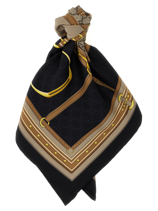 Gucci Stirrup Scarf Sciarpe Multicolor