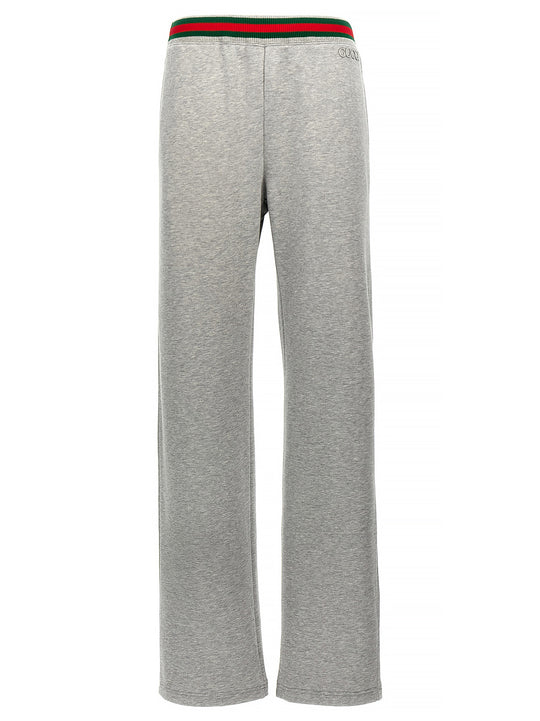 Web Tape Joggers Pantaloni Grigio