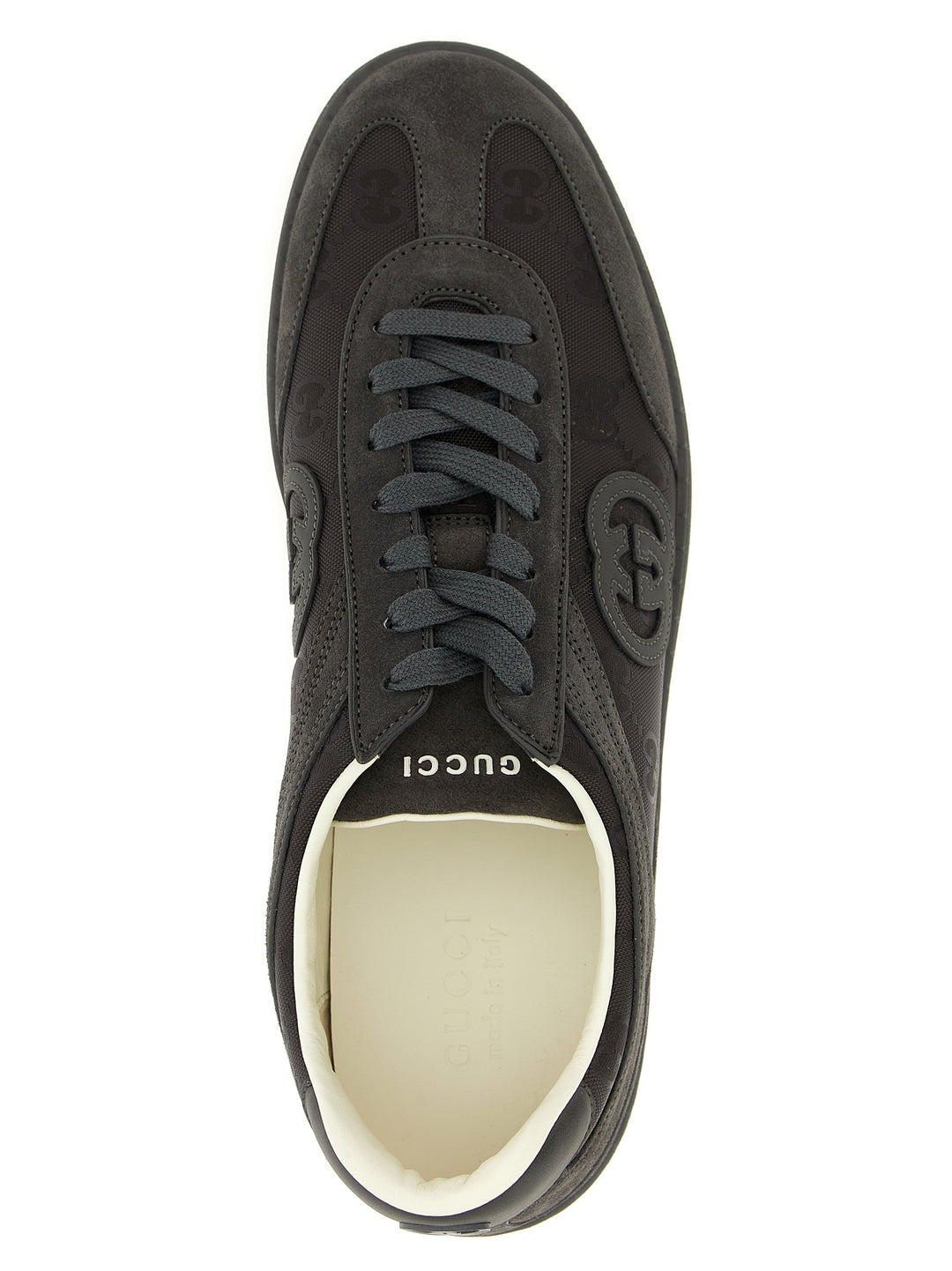 Gucci G75 Sneakers - Grigio | a738b5aeb862298febcaab40af3b50756d0e7ca9