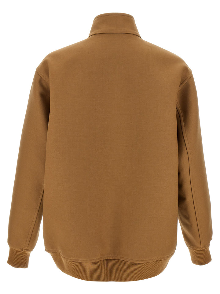 Gucci Wool Jacket Puffer Jackets - Marrone | 2b3049ba673fa5aee041edb753fd183e3ff96c0a