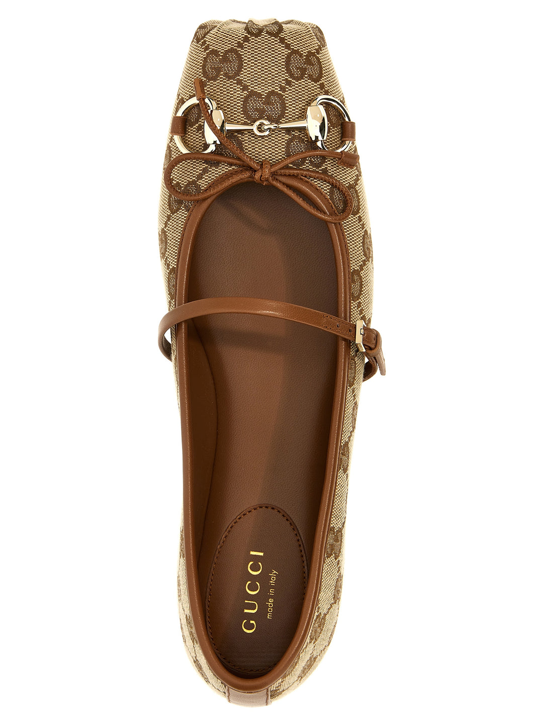 Gucci Donna Gucci Flat shoes - Marrone | 06df3c73e0f3b0c568b3f045c78b79ddd13f6aed