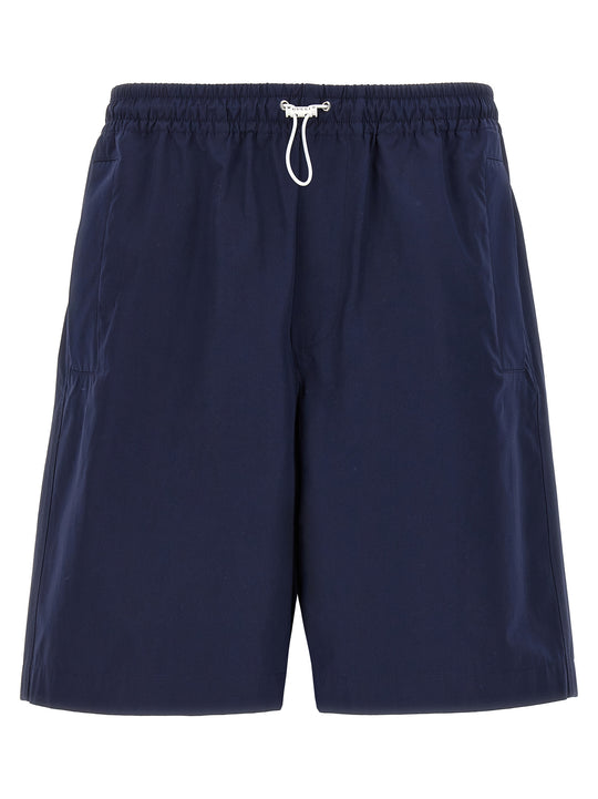 Cotton Bermuda Shorts Bermuda E Short Blu
