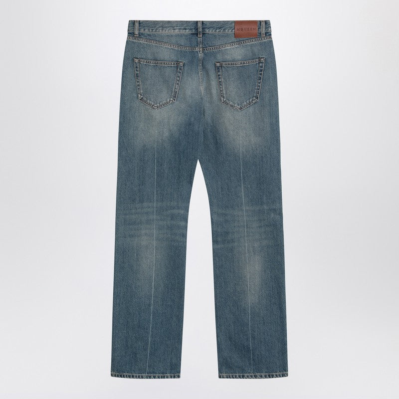 Alexander Mcqueen Pantaloni - Blu | 17b72f074b3a0e7571da9618ac00791df5853f1b