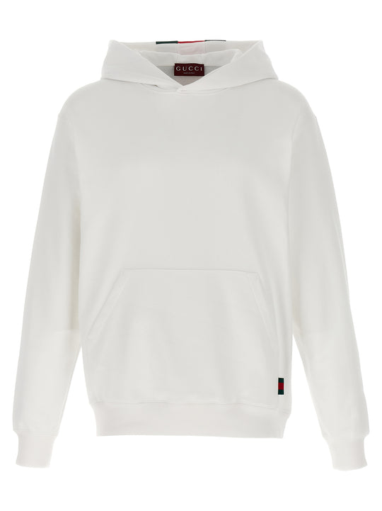 Nastro Web Hoodie Felpe Bianco
