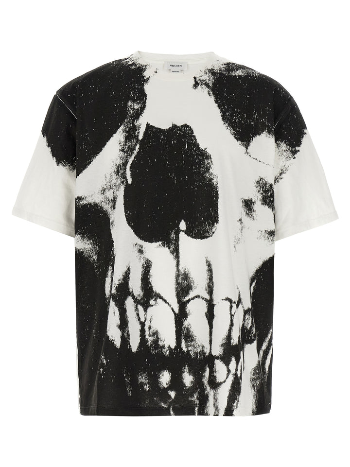 Mcqueen Skull T shirt - Bianco/Nero | b8adf2ca9986f038721a0c8d04f47754eb9a98f6
