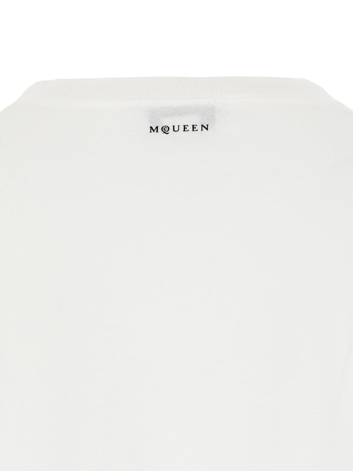 Mcqueen Skull T shirt - Bianco/Nero | f9c86781e04a88a14328d5a32df5c57bb1212800