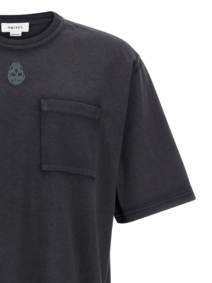 Mcqueen Skull T shirt - Nero | 66b0cf1430706444c944d63be508a520298bcd6e