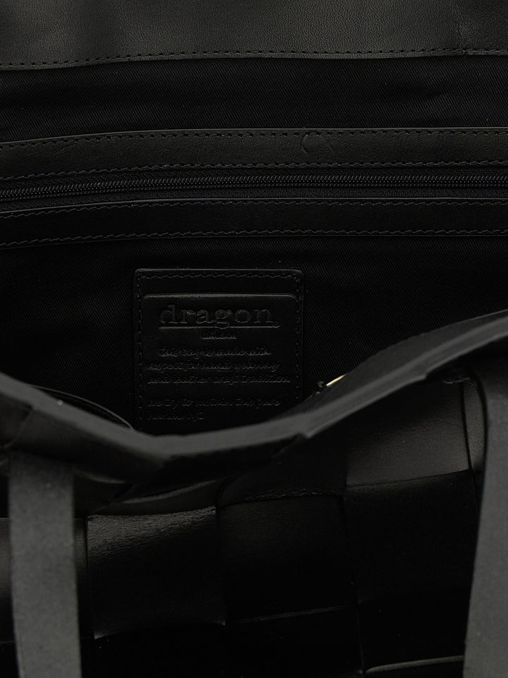Dragon Diffusion Japan Tote Borse a Mano - Nero | dfd41ad034fd8ae99f96f3ac4a50b655aba6f735