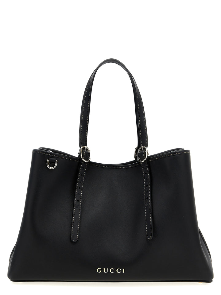 Gucci Gg Emblem Tote - Nero | 292710fff19c585591b96837fe58486b73e636f1
