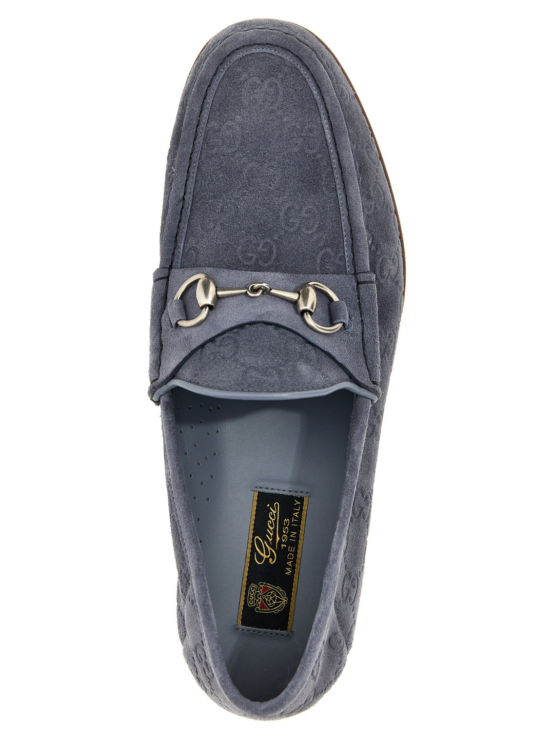 Gucci Horsebit 1953 Mocassini - Grigio | 33a1900f2ae9eb9cbbaa564edd7f196fd0b14eb7