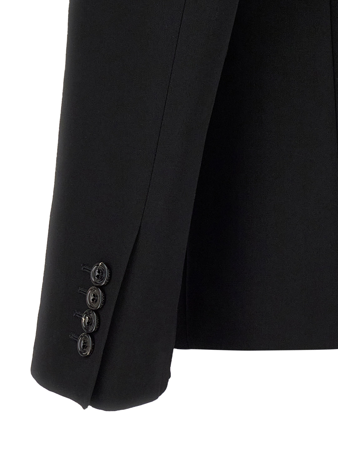 Mcqueen Barathea Blazer - Nero | 4b8c6a850364e220c176fcf54cc4ac9c637665ad