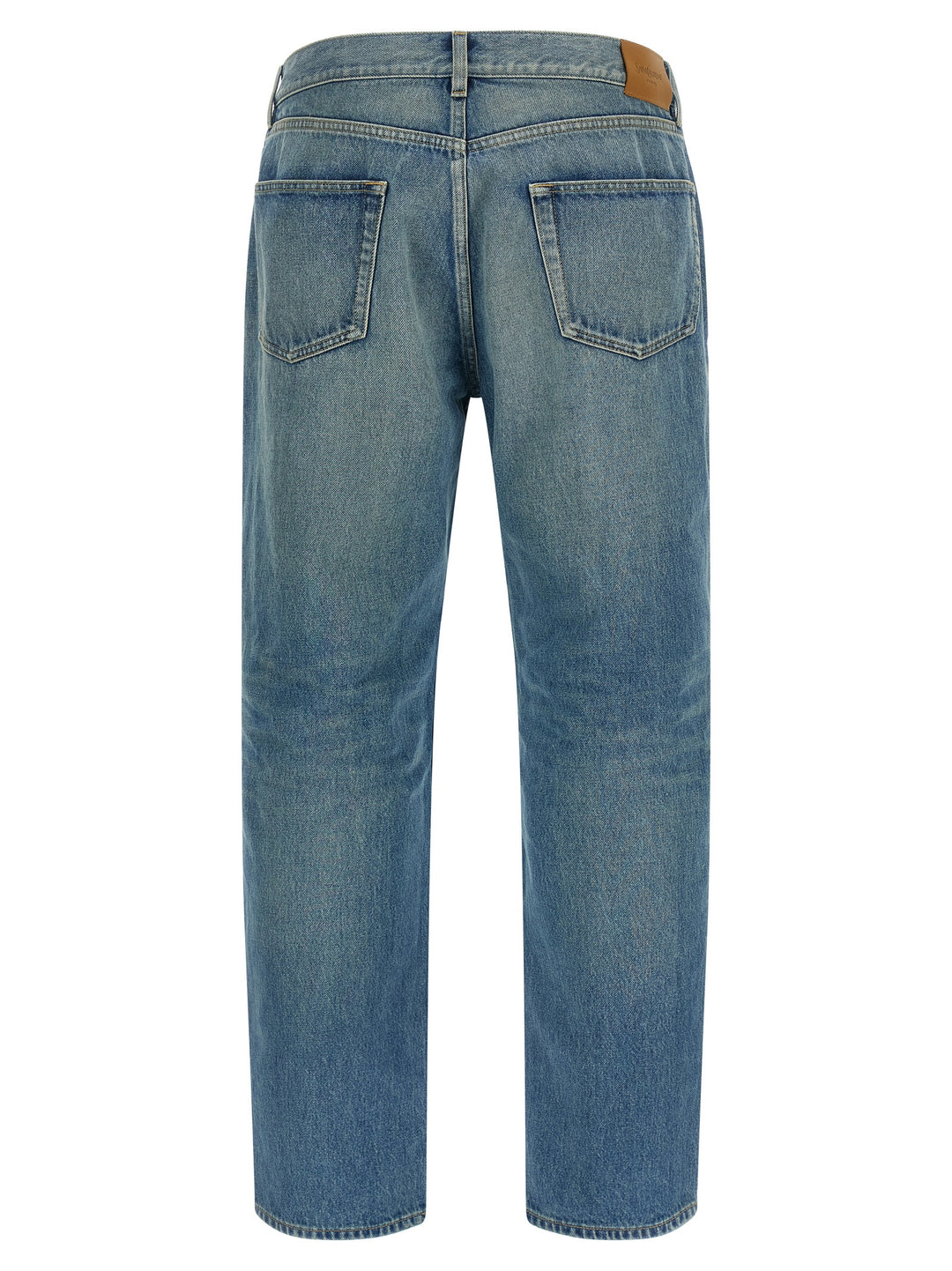 Saint Laurent Mick Jeans - Blu | 0537a24b49ddc6026268d775113310ee88bd38c9