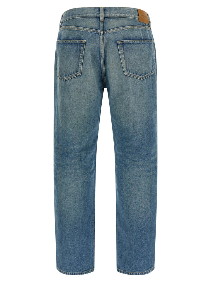 Saint Laurent Mick Jeans - Blu | 0537a24b49ddc6026268d775113310ee88bd38c9