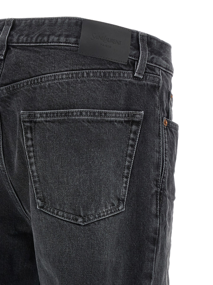 Saint Laurent Mick Jeans - Nero | 36900e67ec1ee9187b6e912a7ff6e5a0c170a9fa