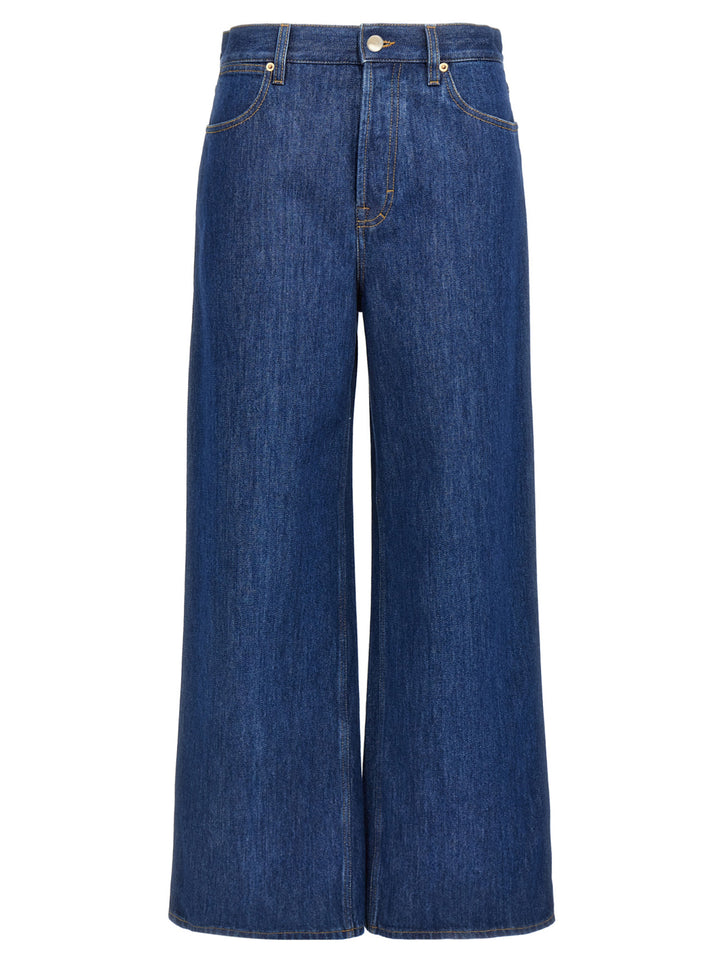 Gucci Cotton Jeans - Blu | ef3a38cda24b562928b60f4ee53c5e82f5901653