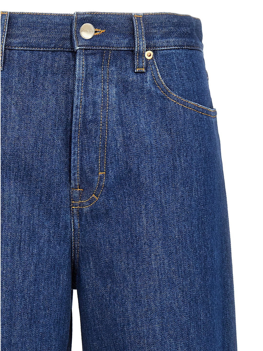 Gucci Cotton Jeans - Blu | 68a64bfdd6e29905abb23eb24bb55b4b80e9832b