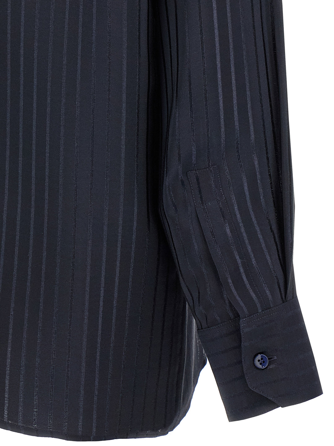 Saint Laurent Striped Shirt Camicie - Blu | 919bdfe7f444c68f75850089d6ce58562b9f8ac8