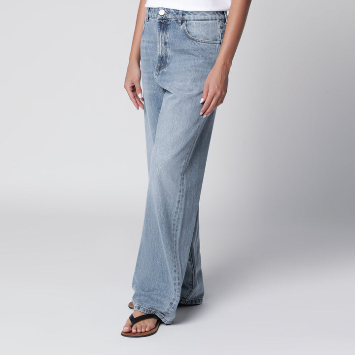 RóHe Pantaloni - Celeste | 1fbe2990c69f2c1e73b98da2838826098cc53e0d