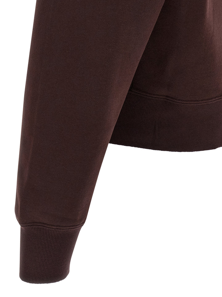 Saint Laurent Cassandre Felpe - Bordeaux | df9fb659f4bdd64350e6fc946b3d781a4fcf402a