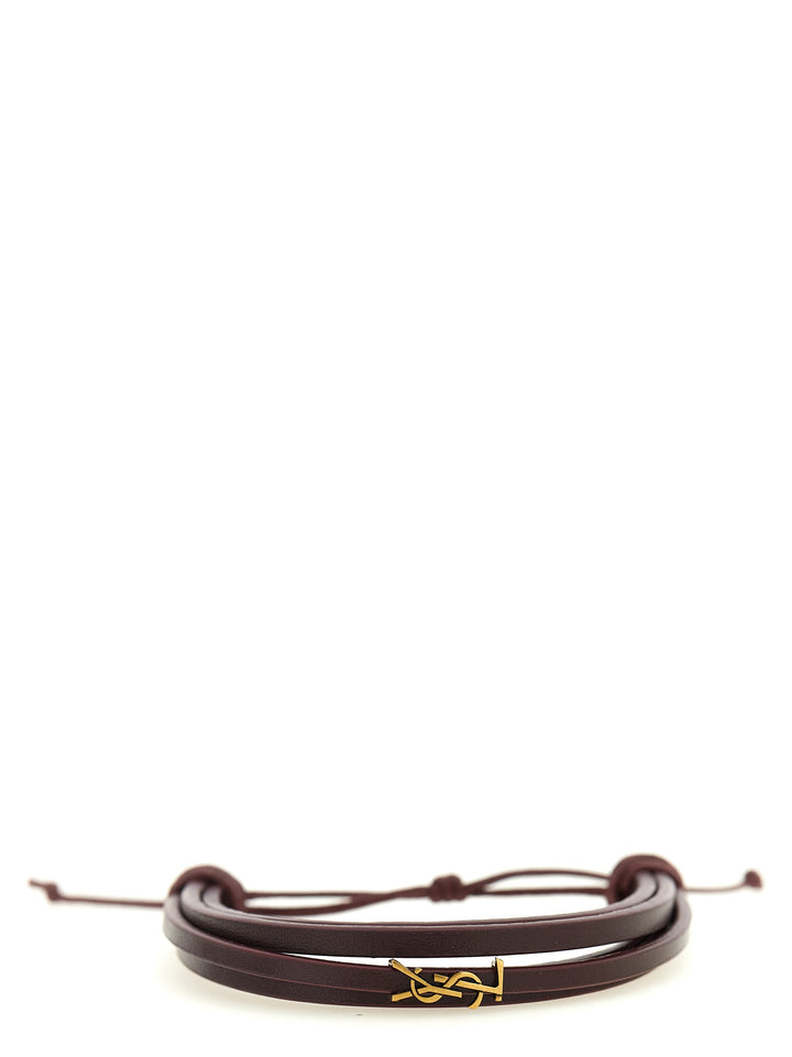 Saint Laurent Cassandre Gioielli - Bordeaux | dbc1787838d845d25f4552205d1d1ab4dce38fb9