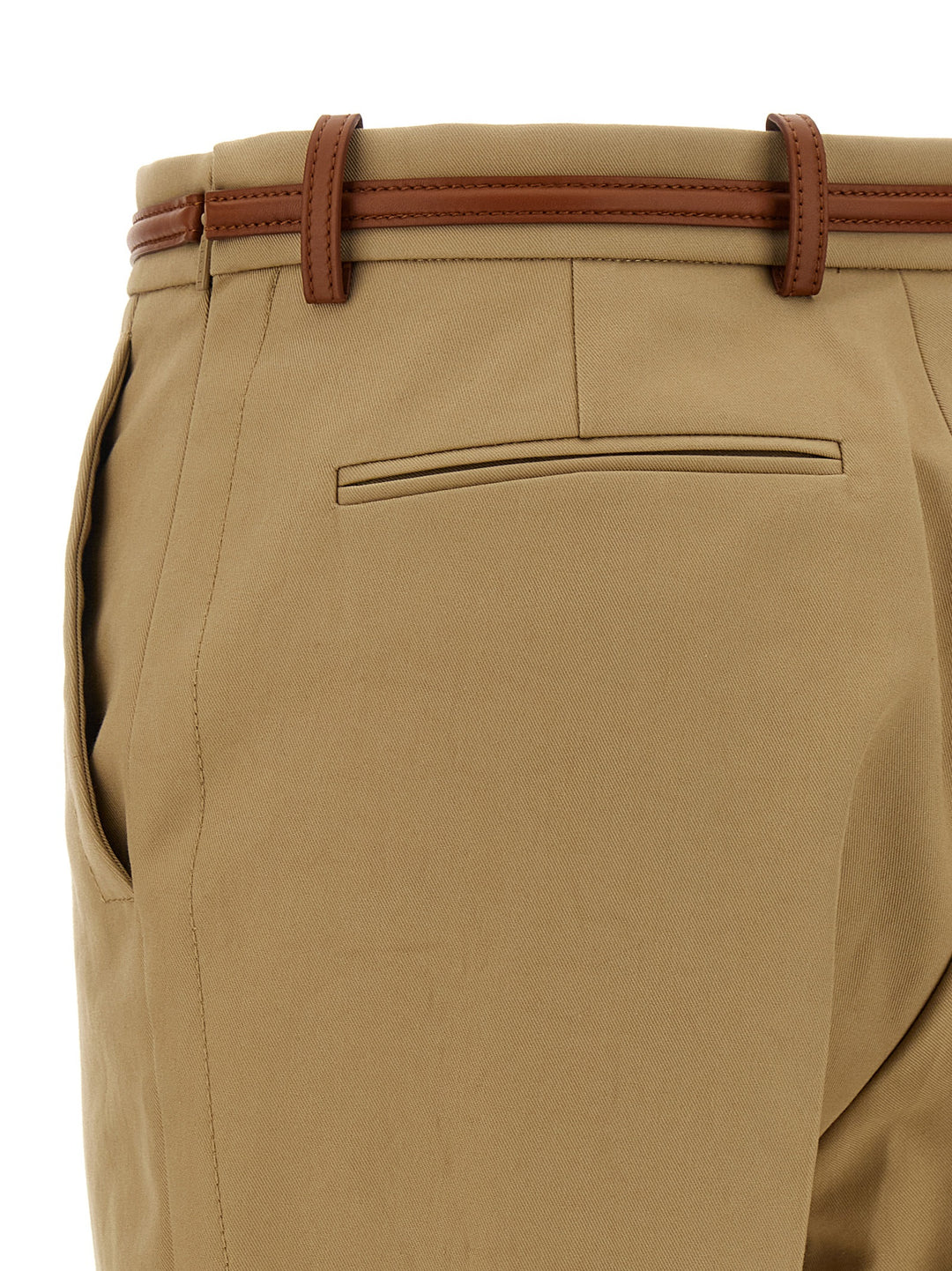 Gucci Horsebit Pantaloni - Beige | 7968d11d3ebcbe145542c179d3cabf135b9352c8