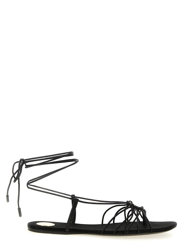 Saint Laurent Babylone Sandali - Nero | 847c4d7ddf69ccf9f8a89709ef47858931eab09d