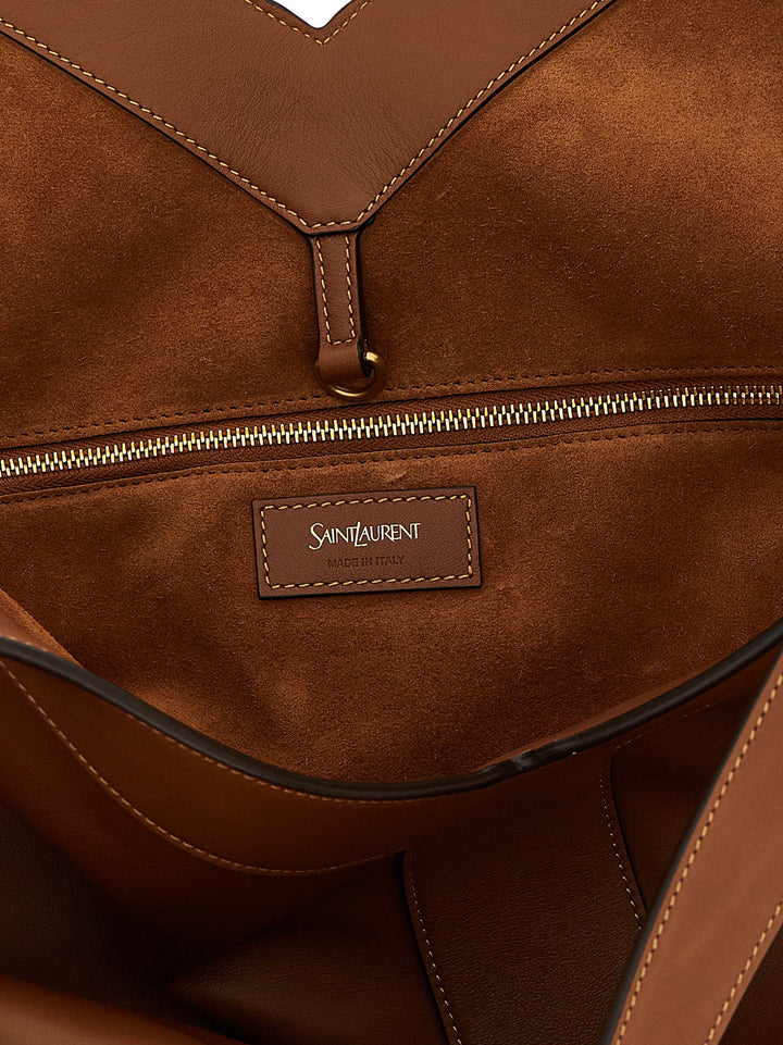 Saint Laurent Y Tote - Marrone | 818208f4cd63ca255649e4bc45f6d8a45ce83541