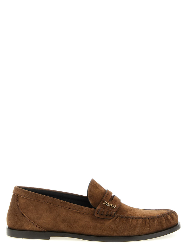 Saint Laurent Laurent Mocassini - Marrone | 74b23a8763355a278622205f9b09460fdc15b6ab