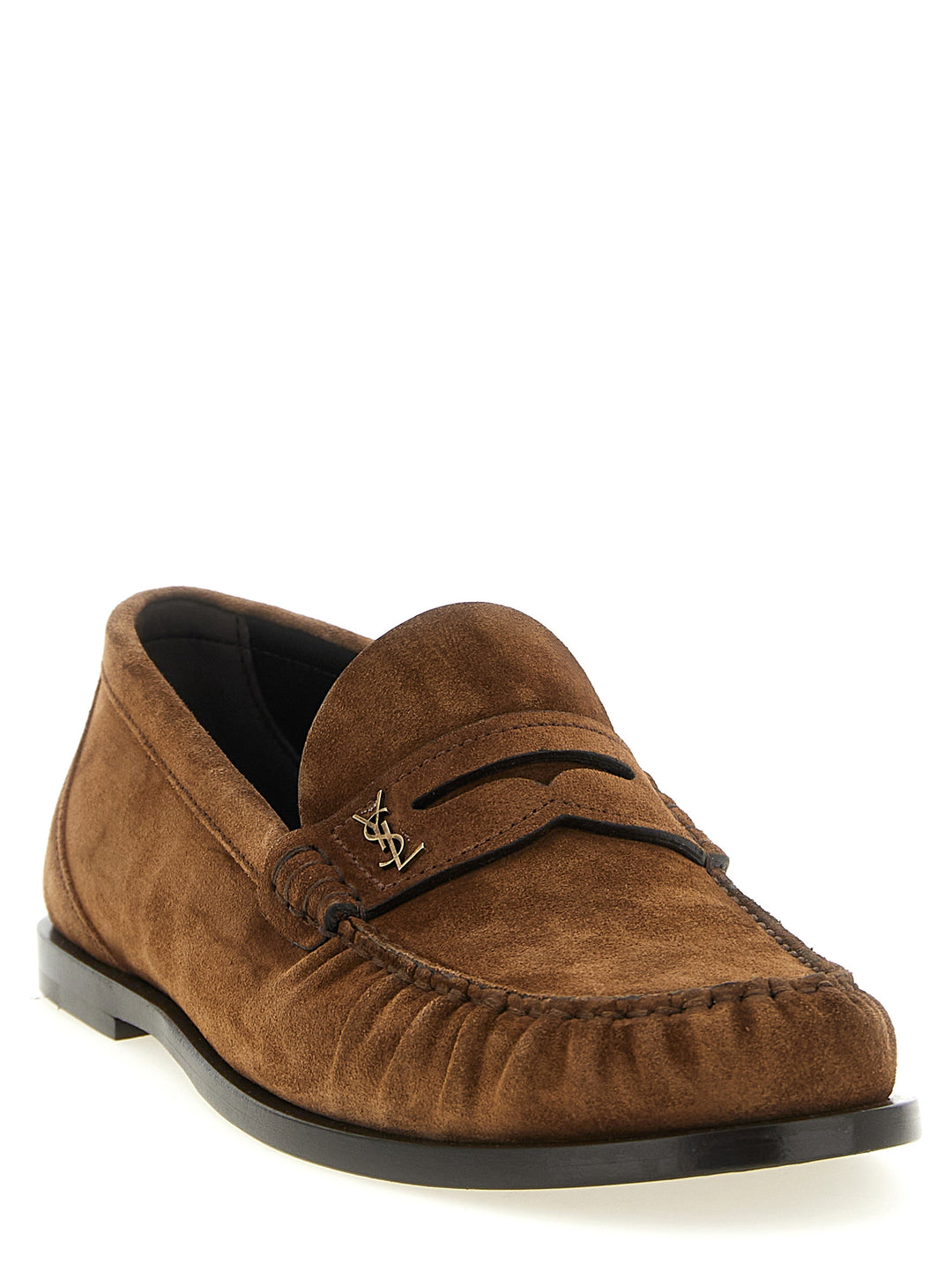 Saint Laurent Laurent Mocassini - Marrone | eca51ce656ba9e7f8f4b212e36065557e588381d