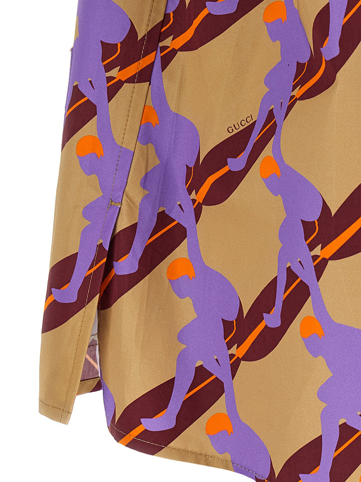 Gucci Twisted Surf Camicie - Multicolor | 58f079fd6389d1d407c5f24d21e2b169049dee83