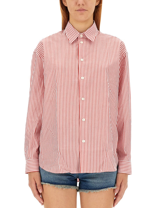 Shirt With Stripe Pattern
