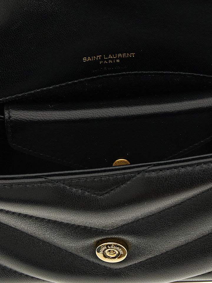 Saint Laurent Loulou Borse a Tracolla - Nero | ce1f1938e1b636ea744c75a91766c445ab855033