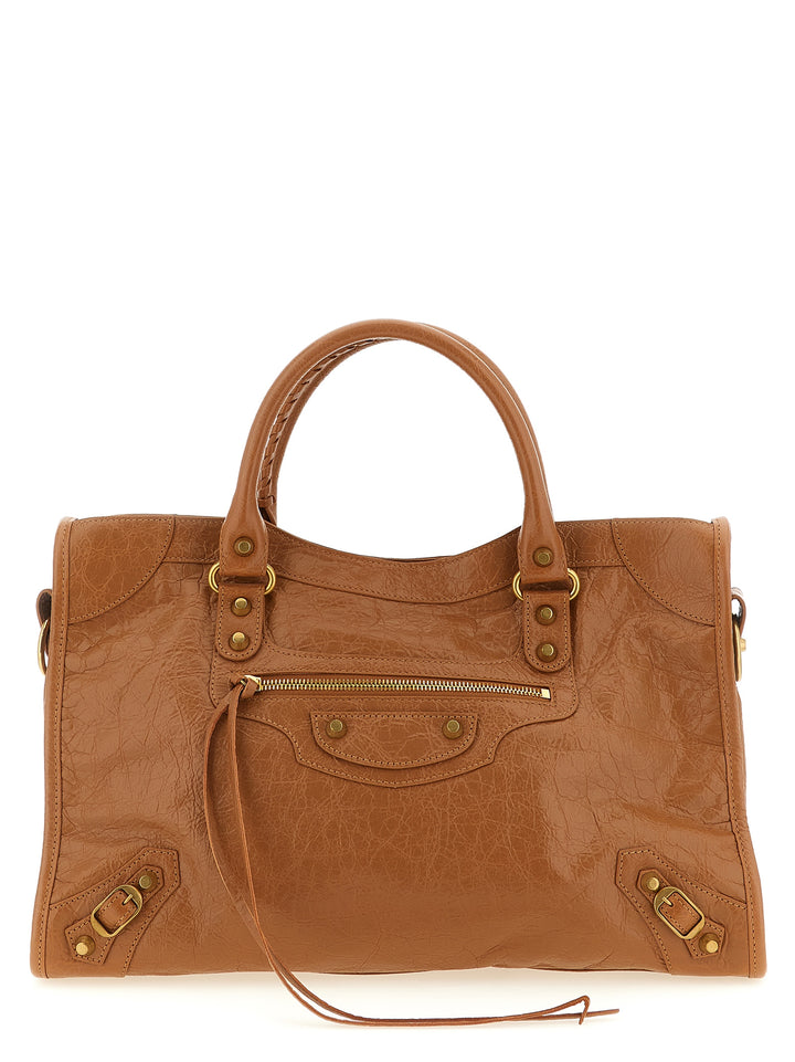 Balenciaga Le City M Borse a Mano - Marrone | 8363c8f37d144e707c10bc36dd52c4655cf3405e