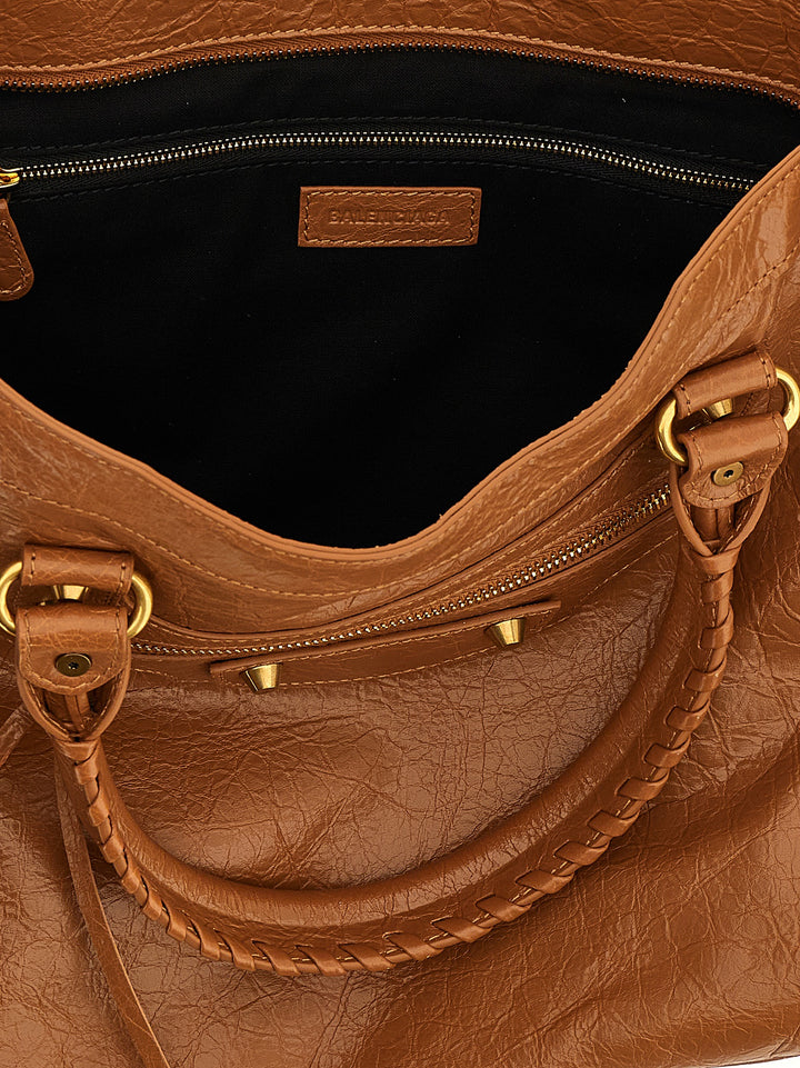 Balenciaga Le City M Borse a Mano - Marrone | d3402a77709d030077d8e009162c46da070fa84a