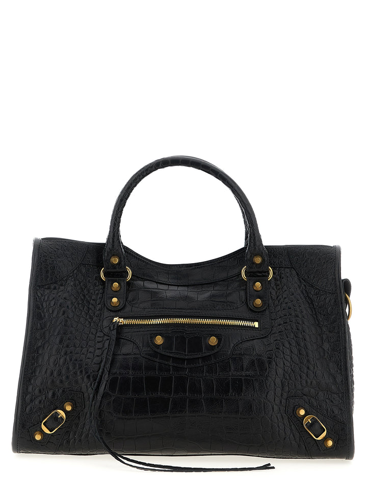 Balenciaga Le City Bag M Borse a Mano - Nero | 4d20e17d9d15555c459941785530d0150d69f63e
