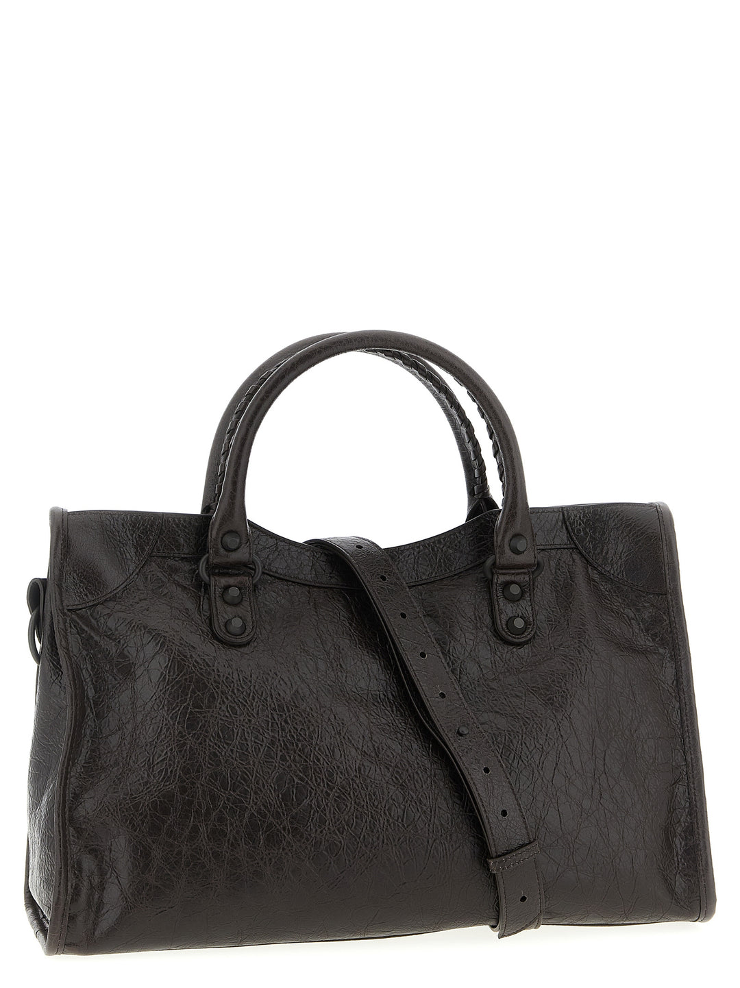 Balenciaga Le City Bag M Borse a Mano - Marrone | ce5f047a926aa8bb2f094b5e7454414ee6a147d6