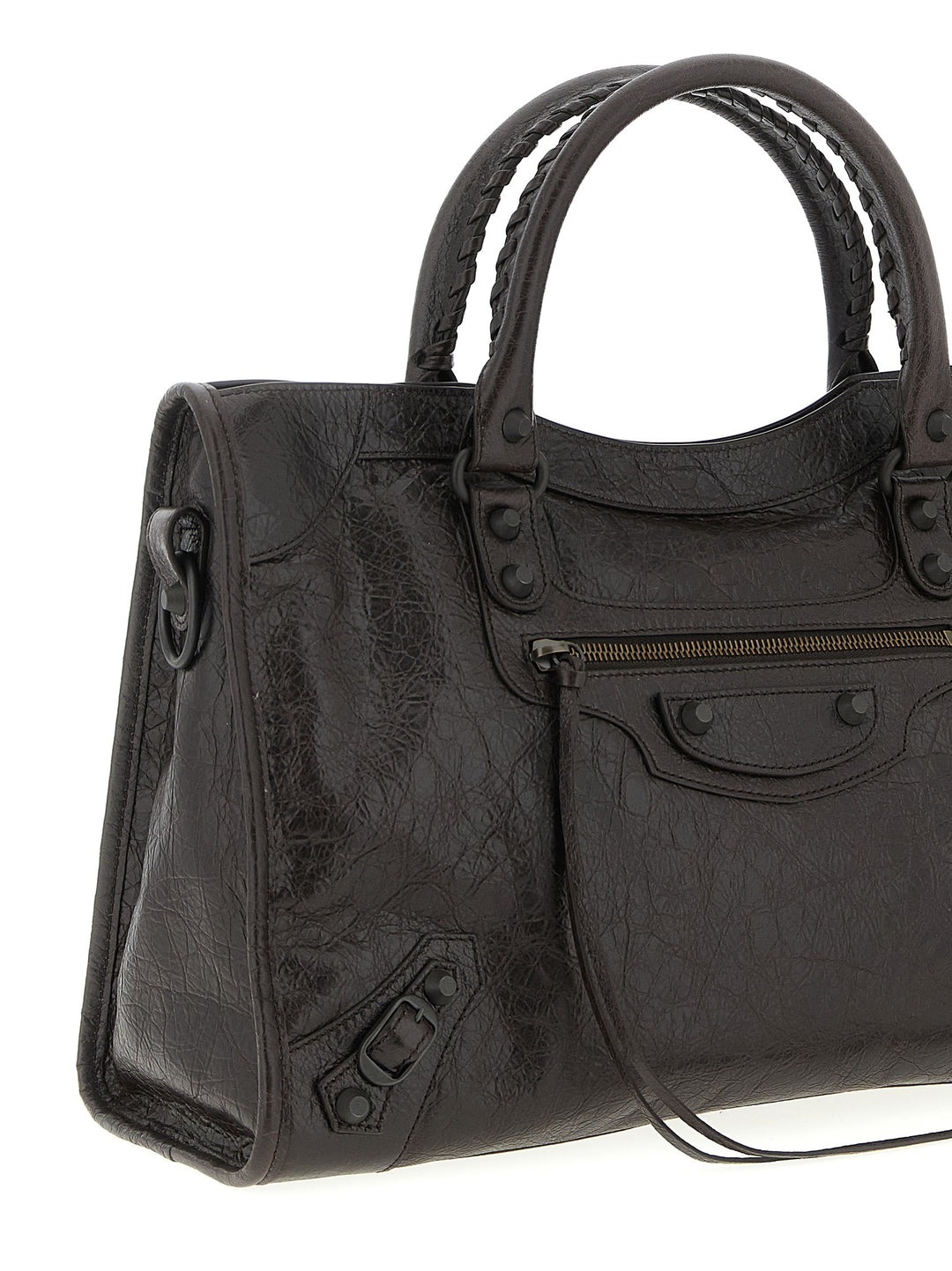 Balenciaga Le City Bag M Borse a Mano - Marrone | 474446bb2cddde59298c3bc456eb8151bb98a4d7