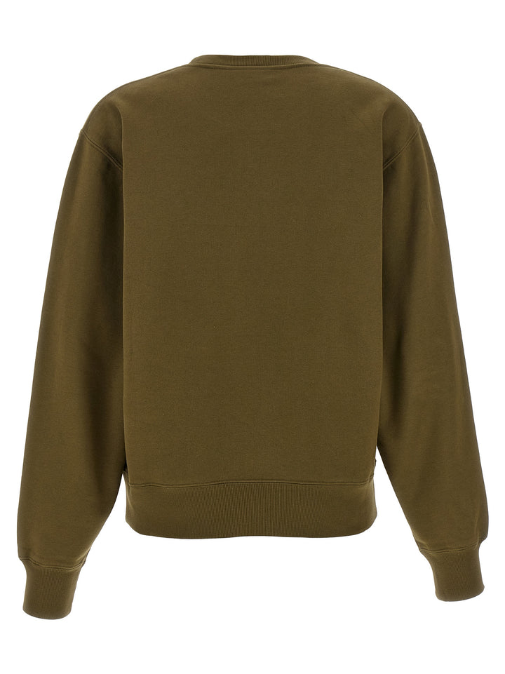 Saint Laurent Cassandre Felpe - Verde | 130bb8c130bdcfb9b24b82a3631ee0686e6bdac5