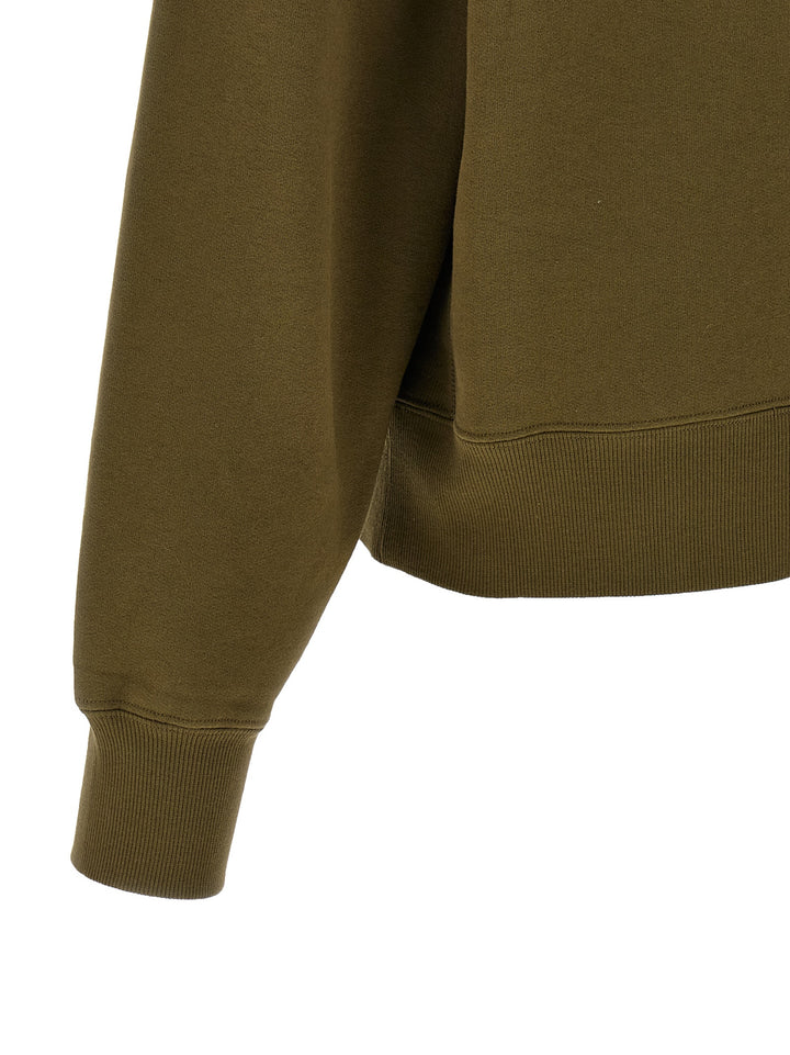 Saint Laurent Cassandre Felpe - Verde | 4e8daa8264d546edb519c81531a6f94c85aeb452