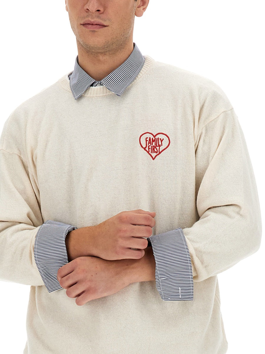 Family First Maglioni - Bianco | Wanan Luxury