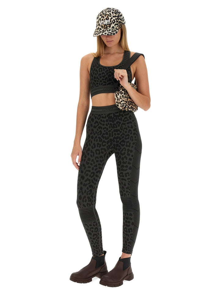 Ganni Top - Nero | Wanan Luxury