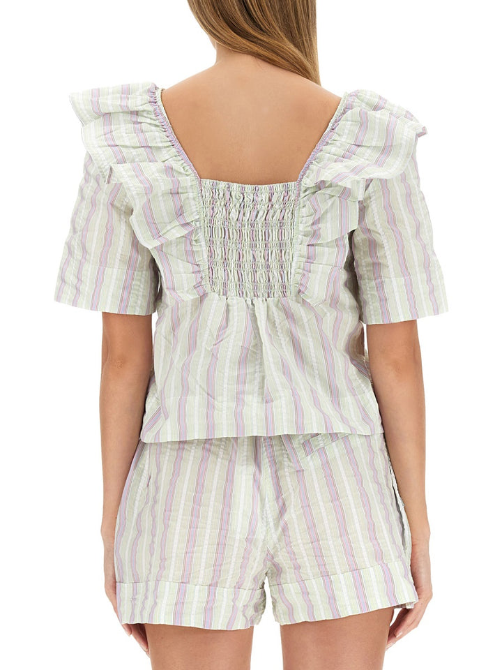 Ganni Top - Multcolor | Wanan Luxury