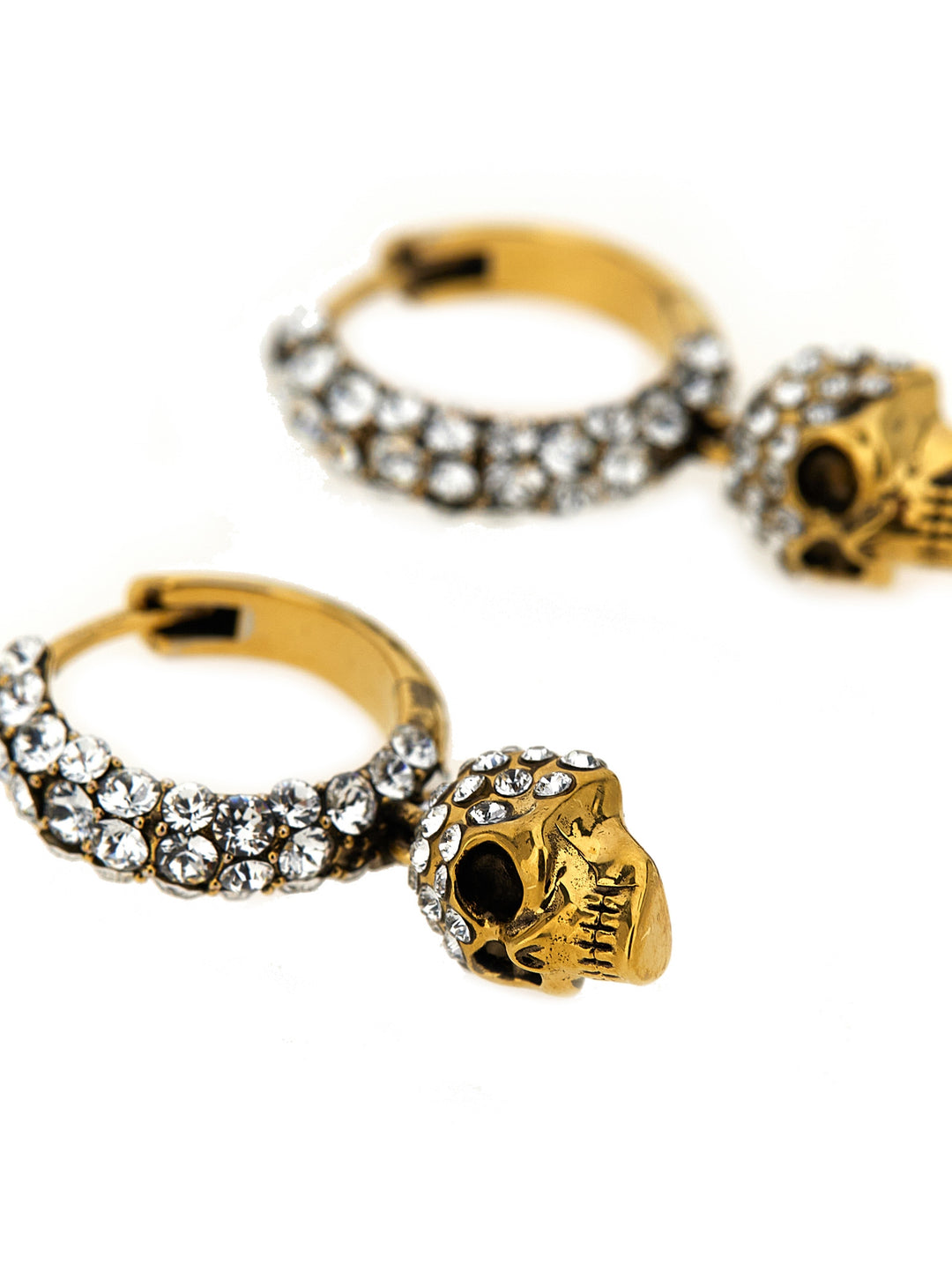 Mcqueen Skull Earrings Gioielli - Oro | 031057f6cf631cbd573f79dc8b8afb0cc029420a