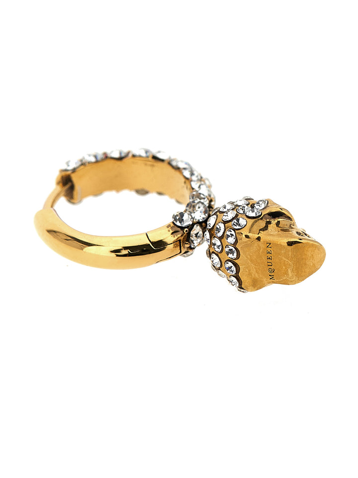 Mcqueen Skull Earrings Gioielli - Oro | 04dde107d0ee428ee6a06ae9e3c668892101f964