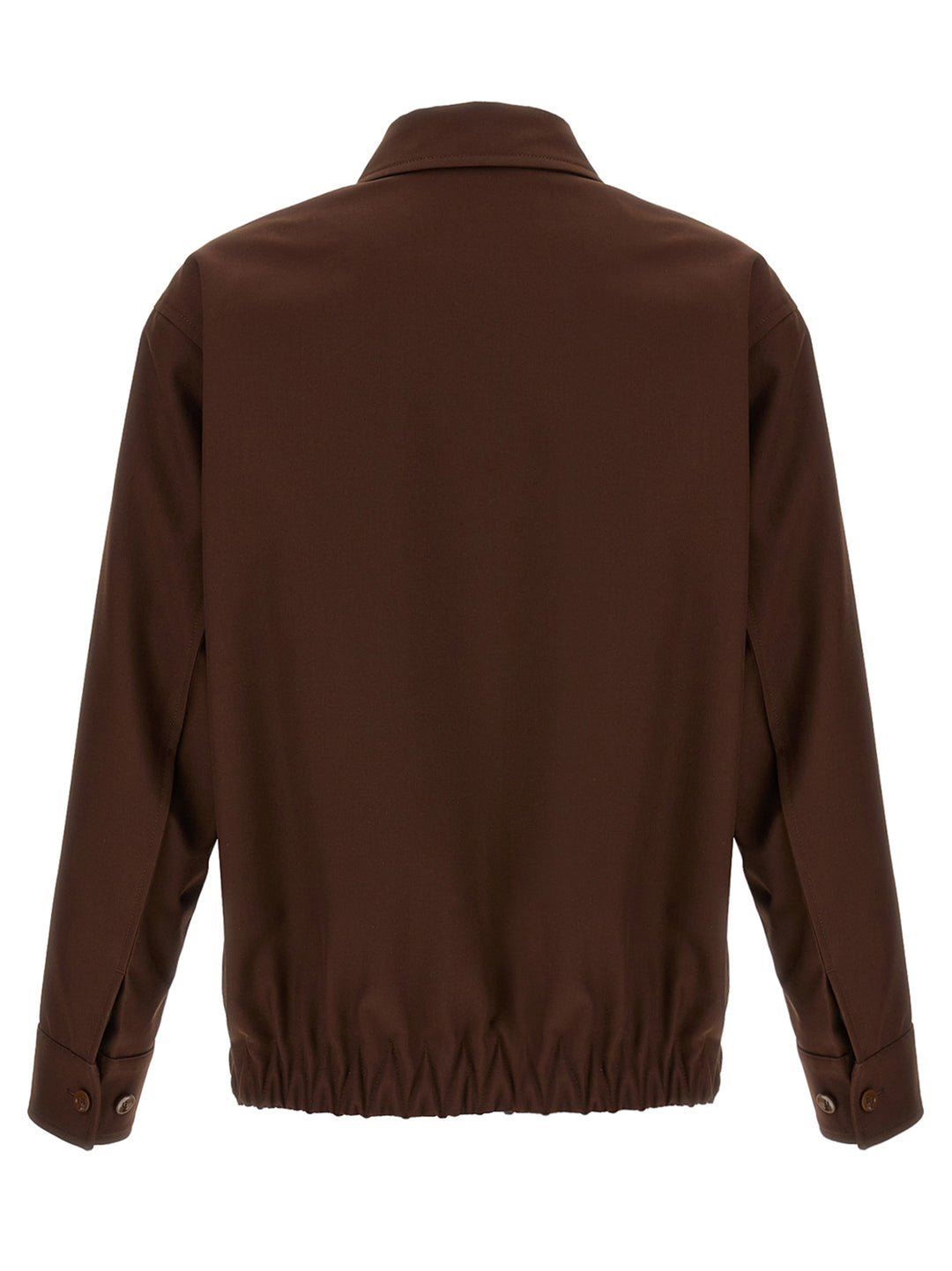 Gucci Twill Jacket Puffer Jackets - Marrone | 3a67ae6685e85b69ce4a215c884dc46f42aaf81f