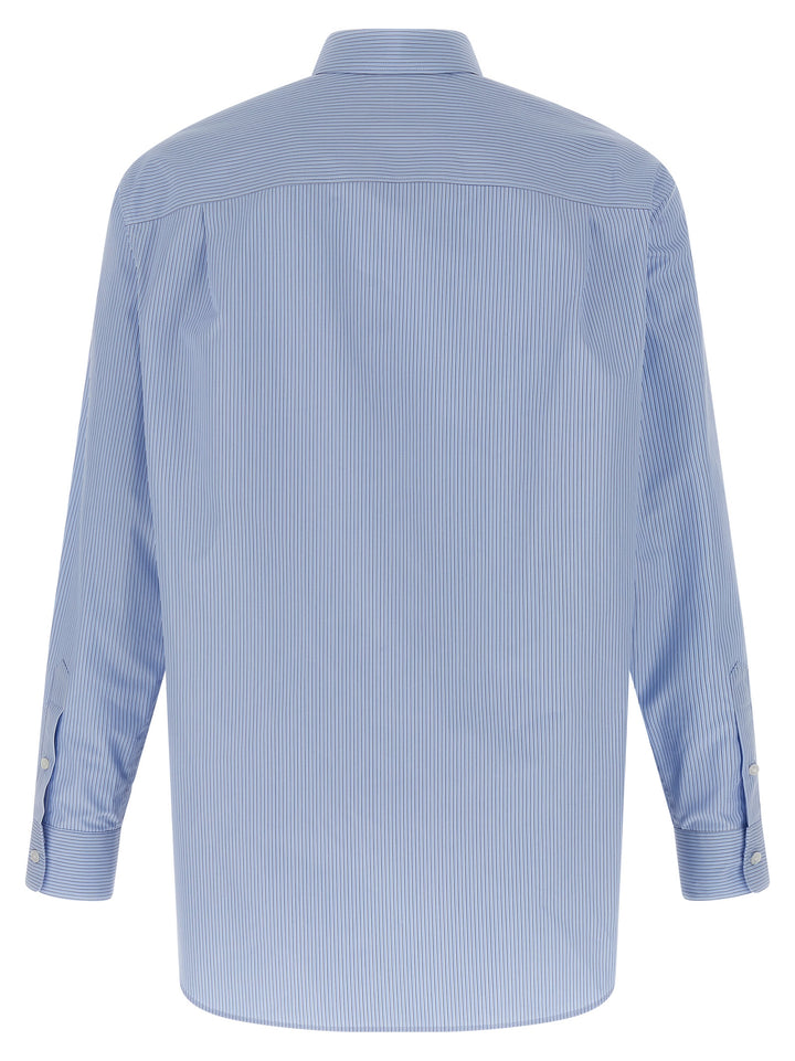 Gucci Floral Silk Shirt Camicie - Celeste | a7bdc30a022adf25264e249f05167e7584dc6d70