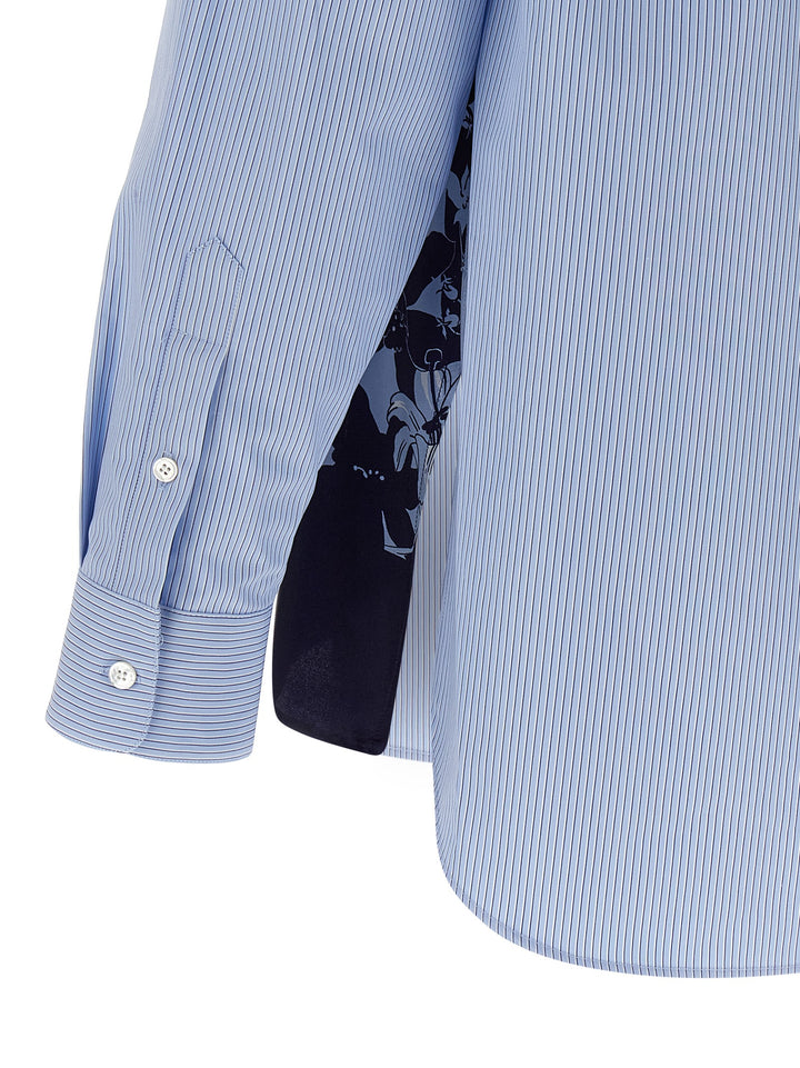 Gucci Floral Silk Shirt Camicie - Celeste | c0a1e1ae7132ab5e9539f53d8c27c6794b44a86c