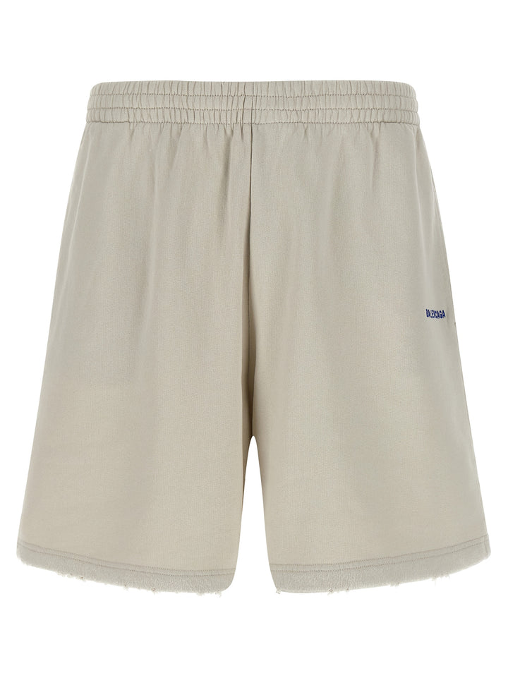 Balenciaga Balenciaga Back Bermuda e Short - Beige | c7b26fcdc039667f4a253f03b0c8d2a43f5439a1