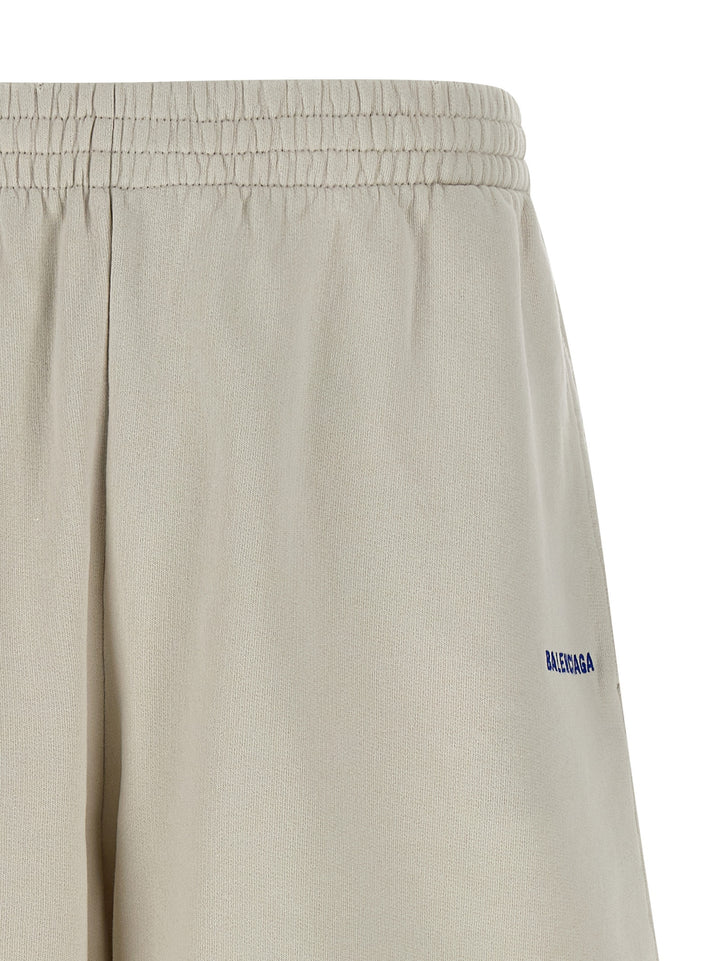Balenciaga Balenciaga Back Bermuda e Short - Beige | b4497c8635135271f24ee3278df406f82e273c68