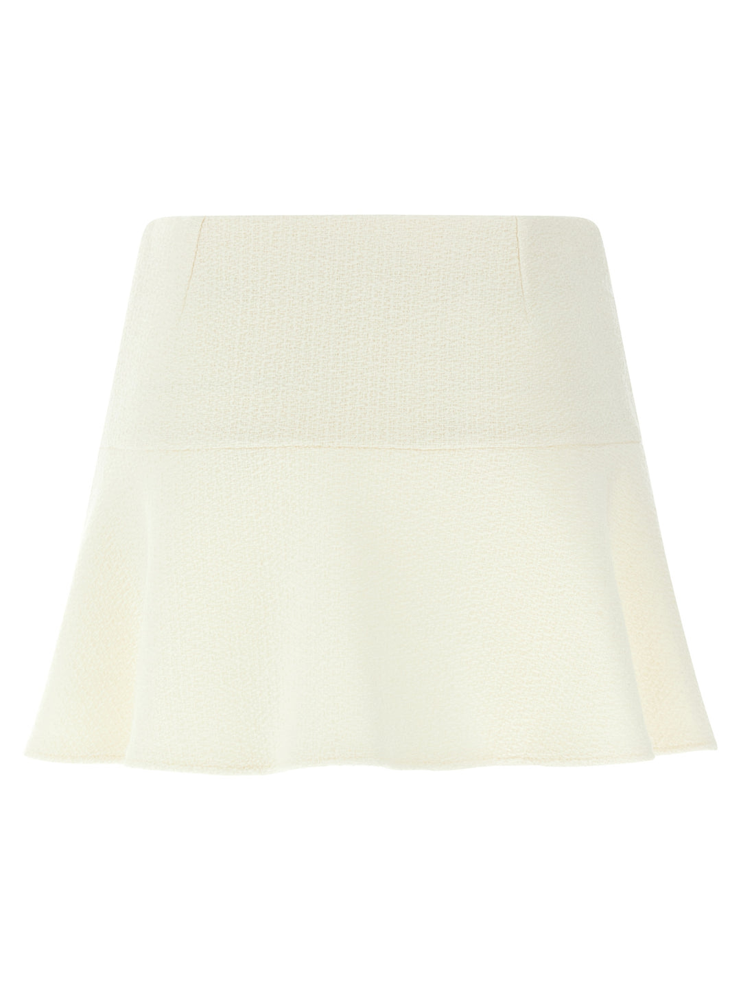 Gucci Bouclé Wool Skirt Gonne - Bianco | ff561f7d283e8a414d9ecabe45d44c5c84478c01